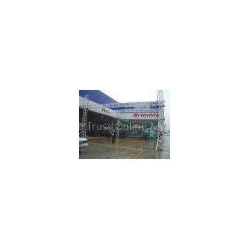 Aluminum 6082-T6 Stage Lighting Truss / Square Truss , Corrosion Resistance
