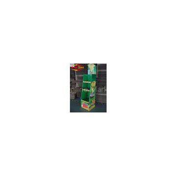 Corrugated POP High quality Cardboard Display Stands with Offset Printing for Retail / retailers