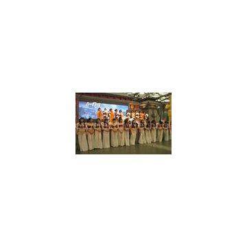 Large Curtain Stage P12 LED Screen For TV Show Advertising Boards , Low Noise