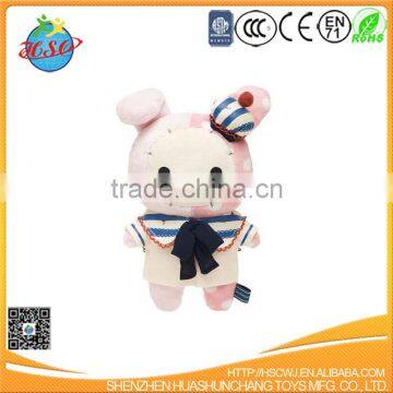 OEM plush animals keychain rabbit keychain