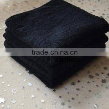 black face towel