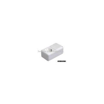 LK65351 2 gang 1 way wall switch and socket