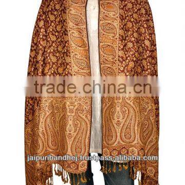 women high quality pashmina scarf shawl stole dupatta