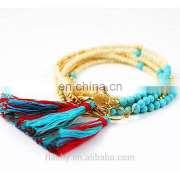 New Fashion Hand Jewelry Stone Beaded Women Bracelets Bangle photo-4