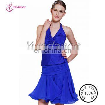 AB001 Classical Royal Blue Modern Dance Wear School Girl Kids Modern Dance Costume