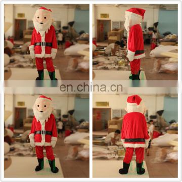 HI Christma mascot costume Santa Claus for adult size,wonderful mascot costume with high quality