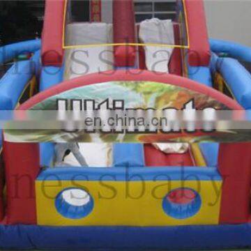 Attractive Inflatable Playground,large Inflatable Fun City,inflatable Slide Obstacle Combo photo-2
