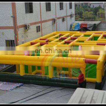 funny sports toy inflatable labyrinth game inflatable maze gaint air toy