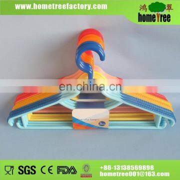 3pcs A Set Plastic Multi Funtion Antiskid Rotatable Head Hanger For Clothes Underwear Socks Tie photo-2