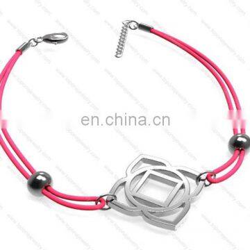 Fashion flower of life bracelet with charms