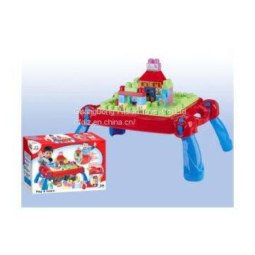 Multifunctional ABS Plastic Learning Table Building Block Study Table En71/6p
