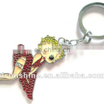 3D iron key chain