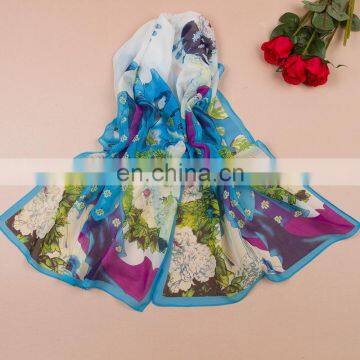 Whloesale Cheap Fashion Polyester Chiffon Scarf photo-5