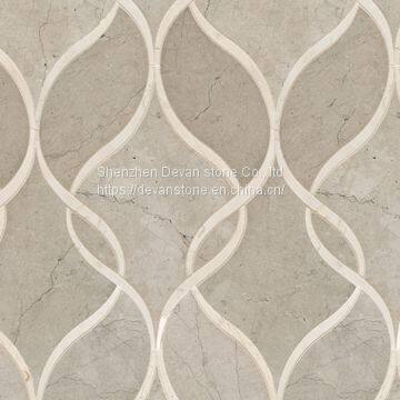 Stylish New Mosaic Waterjet Cut Mosaic for Bathroom photo-2