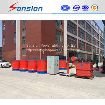 Static Load Variable Frequency AC Resonant Test System Hipot Max Capacity 1000kn