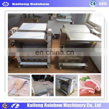 Manufacture Big Capacity Pork Meat Skin Removing Peeling Skinning Machine photo-4