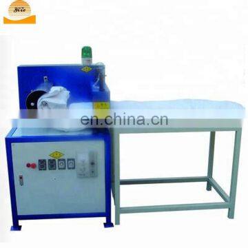 pillow quilt coiling rolling baging machine