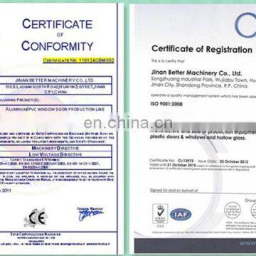 PVC Window Making Machine / Double Head Cutting Saw Equipment for UPVC Windows Door photo-2