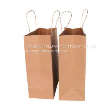 LOGO Print Craft Paper Bag China photo-2