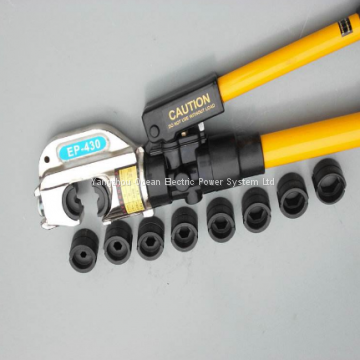 compressor; cable crimping tool; press connecting crimp plier