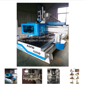 RD-1325 Heavy Duty CNC Router With C Axis 3 axis drilling machine