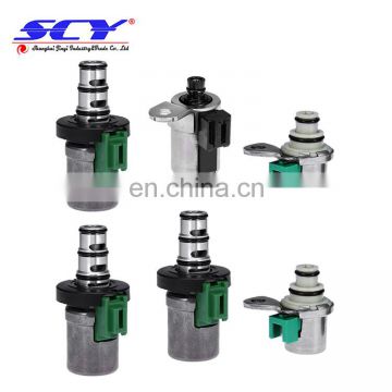 Transmission Solenoid Set 4F27E for Ford Fiesta Focus Mazda 2 3 5 6 CX-7 Shift A&B Solenoid Set Pwm Epc Solenoids (6Pcs) XS4Z7G4