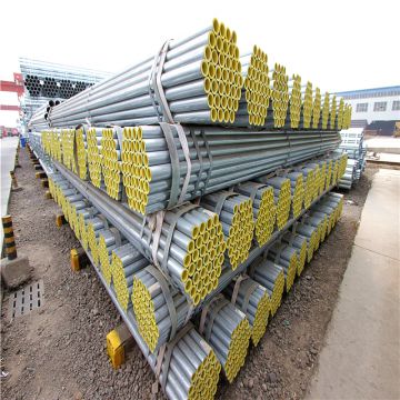 Q235 Hot Dipped Round Steel Galvanized Pipe Used For Steel Conduit