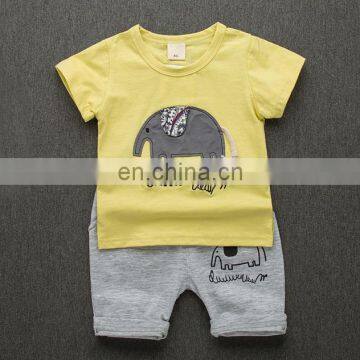 Summer Short Sleeve Clothing Set Children Baby Clothes photo-5