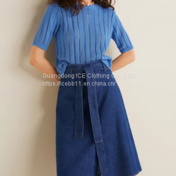 Blue Jeans Denim Skirt