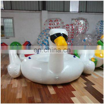 Children Floating Water Island Toys PVC Inflatable Duck Floating Island On Sale photo-4