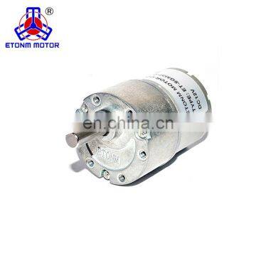 Safe and reliable 12v permanent magnet dc motor for fireplace