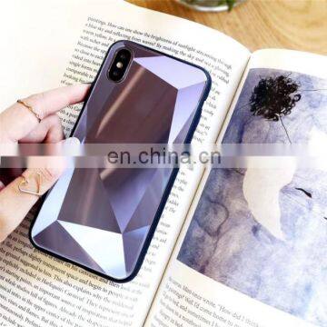 2020 New Arrival Golden SKY For IphoneX Glass Shell 8plus Laser Mobile Phone Shell 3D Diamond Protective Glass Phone Case photo-2