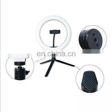 Cross-border Live Fill Light Amazon Desktop 10 Inch Ring Light 26 cm Tripod Bracket Beauty Fill Light photo-5