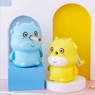 Creative Student Supplies Cute Pencil Sharpener Cartoon Children Stationery Hand Pencil Sharpener Kindergarten Gift Pencil Sharpener photo-4