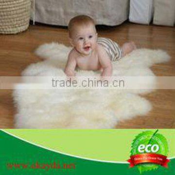 New medical sheepskin rug for baby