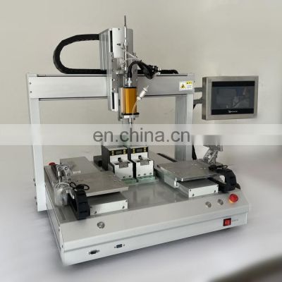 High Speed Automatic blankilocking screw machine/3 Axis automatic desktop robot screw driver /Screw Tightening Machine