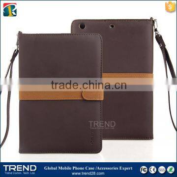 wholesale protective folding flip leather stand case for ipad mini