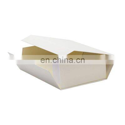 Custom Luxury Gift Packaging Folding Ivory Color Magnetic Gift Box Suppliers photo-5