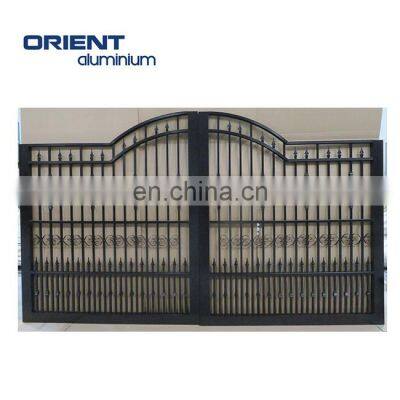 Easy Assembly Decorative Free Maintenance Aluminium House Security Metal Gates