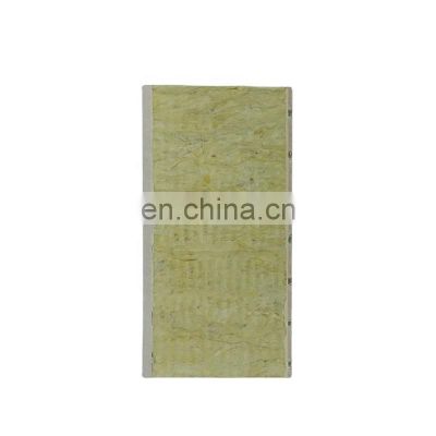 Acoustic Exterior House Building Materials Construction Panel Wall Board Brick Style Rock Wool Sandwich Panel