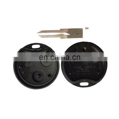 3 Buttons Car Remote Smart Key Shell Fob Cover For Mercedes Benz SMART Fortwo Cas photo-4