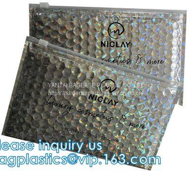 Metallic Foil Bubble Envelope, Ziplock Bubble Bags, Postal Mailing Envelopes, Aluminized Foil Bubble Maile photo-5