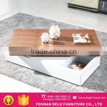 2016 Best Selling Square Solid Wood Coffee Table For House