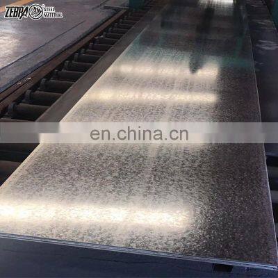 1.5*1200mm Mini spangle gi sheet gi coiled galvanized steel plate