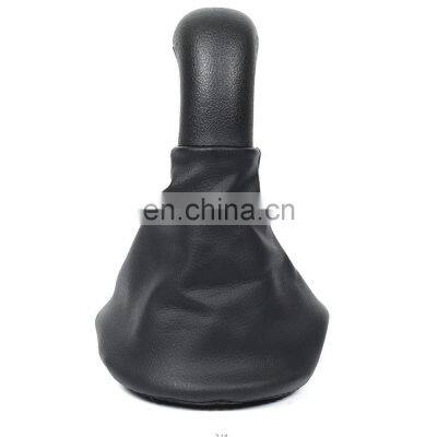 5/6 Speed Customized Leather Gear Shift Stick Knob Boot Cover For Mercedes-Benz 96-20 photo-3