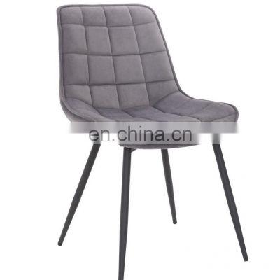 Hot Selling Linen Fabric Dining Chair With Square Shape