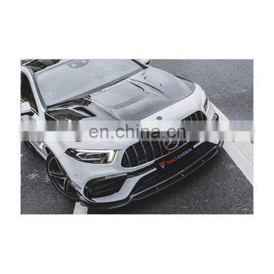 High Performance and Nice Appeareance 100% Carbon Car Front Hood Bonnet Cover For BENZ AMG A45 W177