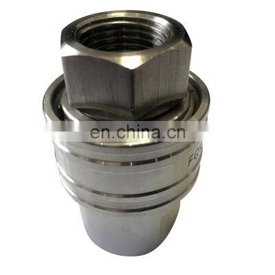 Injection Molding Hydraulic Coupler Straight Through Ball Lock Hydraulic Fitting photo-2