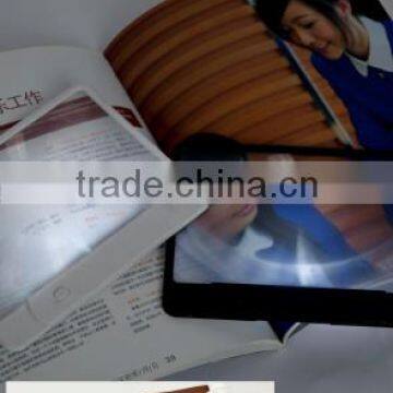 3 led white book light CE certification light the page not the room