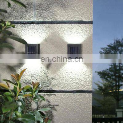 Solar LED Outdoor Light Waterproof Garden Wall Lamps for Balcony Courtyard Street Wall Lights